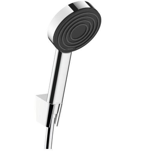 Душевой набор 105 с держателем и шлангом 125см Pulsify S Hansgrohe, хром арт. 24301000