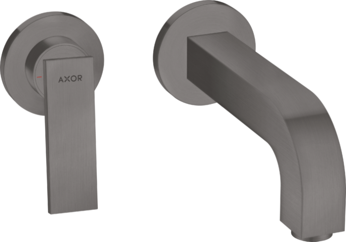 Смеситель для раковины Citterio Axor, шлифованный черный хром арт. 39121340