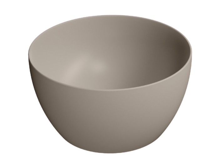 Раковина накладная 42х42х22 см, цвет tortora, санфарфор, Color-elements GSI арт. 885205