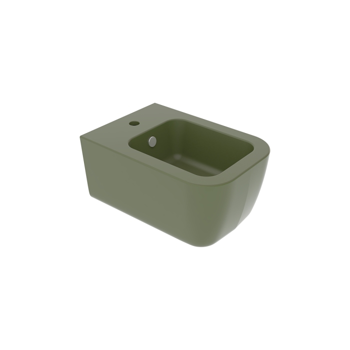 Биде подвесное оливковый матовый, GSG Ceramic Design Brio, BRBISO026