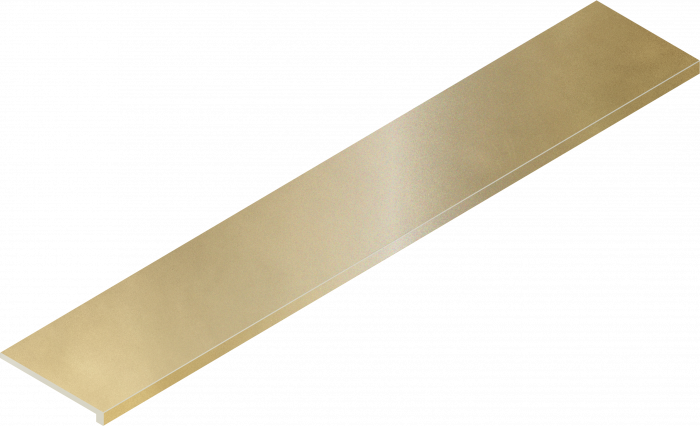 Ступень брасс голд фронт 33x160 Italon Континуум арт. 620070002346