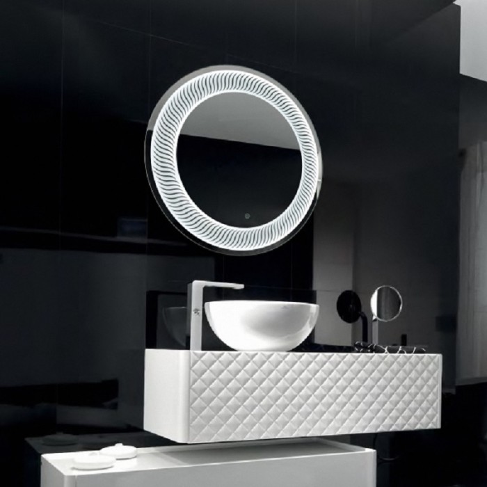 Зеркало D770 LED, LED-подсветка с диммером, сенсорный выключатель, Azario Марс - ФР-00000939