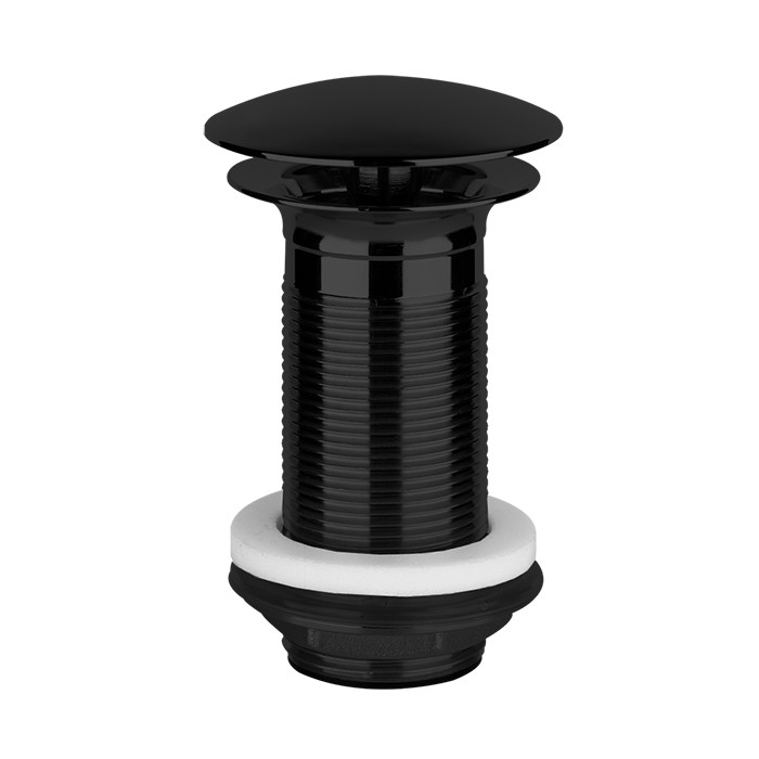 Донный клапан свободного слива для раковины без перелива, Gessi Technical accessorie, 01391#299 цвет: черный