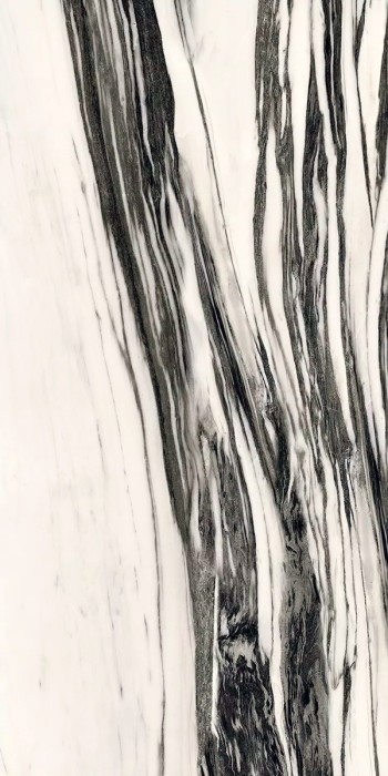 Плитка fall high-glossy 120x240 120x240 белый Florim Magnum b&w marble арт. 765548