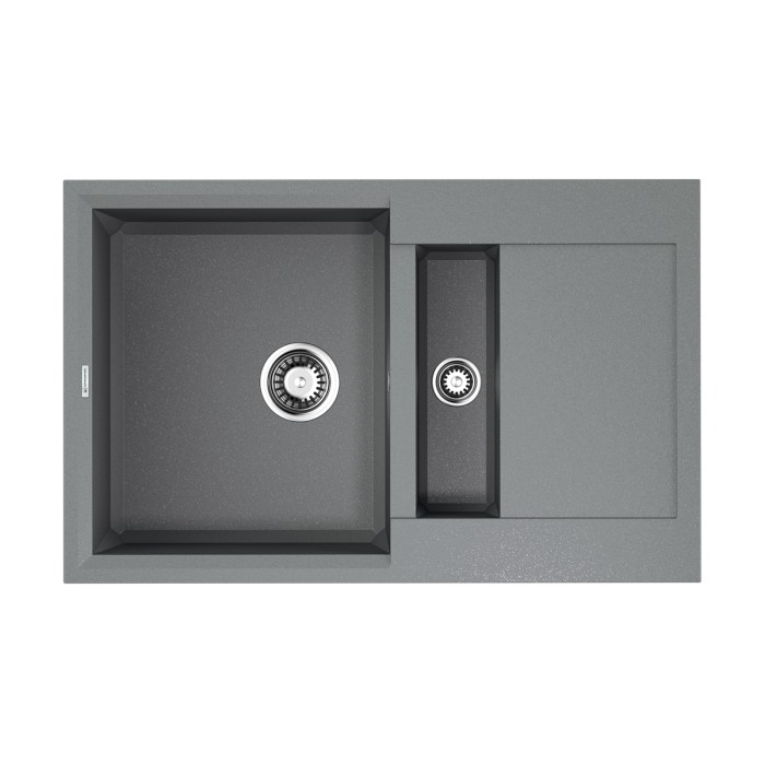 Кухонная мойка Omoikiri Sakaime 78-2-GR Tetogranit, цвет leningrad grey арт. 4993559