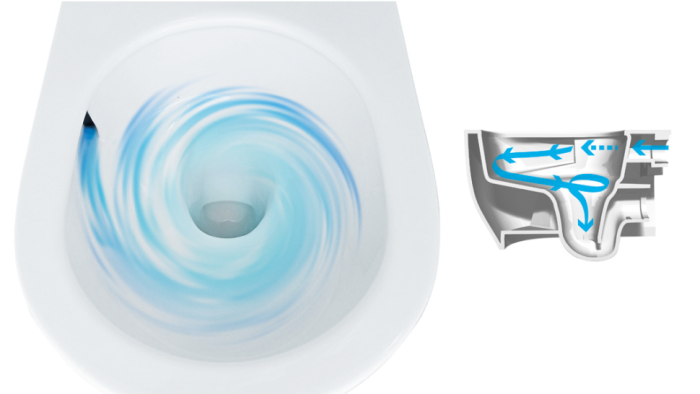 Унитаз подвесной Scarabeo GLAM безободковый, цвет белый арт.5201/TW