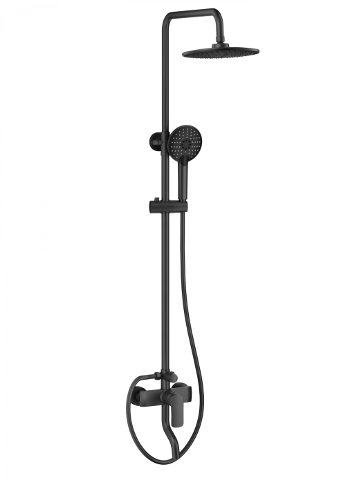 Душевая система, Wonzon &amp; Woghand, WW-AE3354-BGG цвет: графит