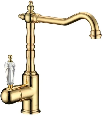 Смеситель для кухни с кристаллом swarovski, Boheme Kitchen - 102-SW