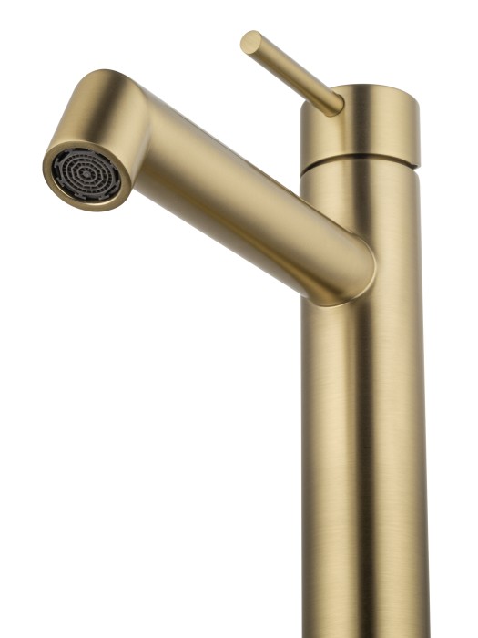 Смеситель для раковины высокий, Wonzon & Woghand, WW-H1064-BG цвет: золото