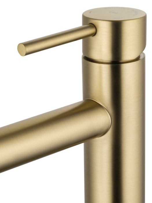 Смеситель для раковины высокий, Wonzon & Woghand, WW-H1064-BG цвет: золото