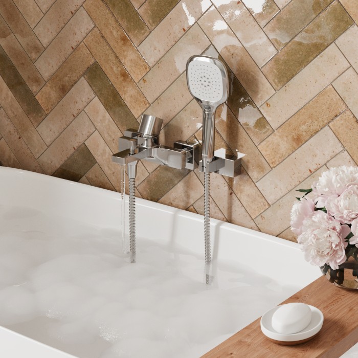 Смеситель для ванны и душа Naab 8600 WasserKRAFT арт. 8601