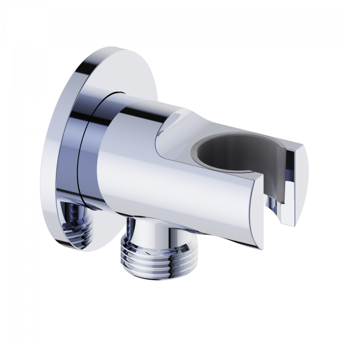 Шланговое подключение с держателем, Wonzon &amp; Woghand, WW-HZ2319-CR цвет: хром