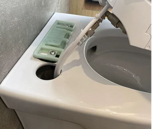 Унитаз подвесной TOTO GP CW553E безободковый, сиденье Washlet TCF34570 с пультом, скрытое подключение, цвет белый 