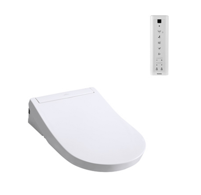Унитаз подвесной TOTO GP CW553E безободковый, сиденье Washlet TCF34570 с пультом, скрытое подключение, цвет белый 