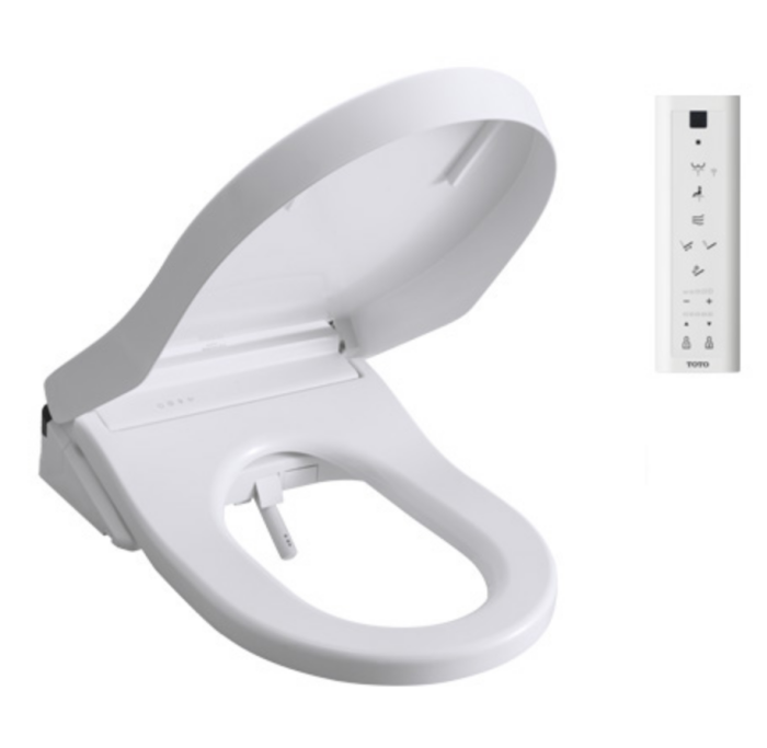 Унитаз подвесной TOTO GP CW553E безободковый, сиденье Washlet TCF34570 с пультом, скрытое подключение, цвет белый 