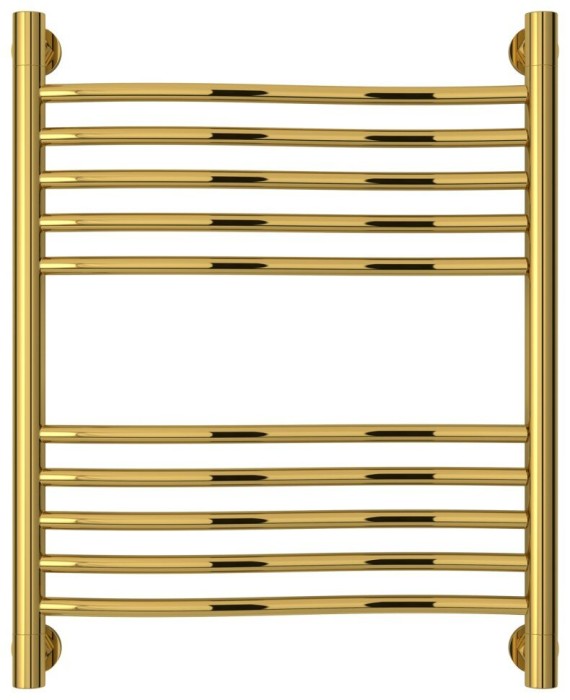 Сунержа Водяной полотенцесушитель 600x500, Флюид+, 03-0222-6050 цвет: золото