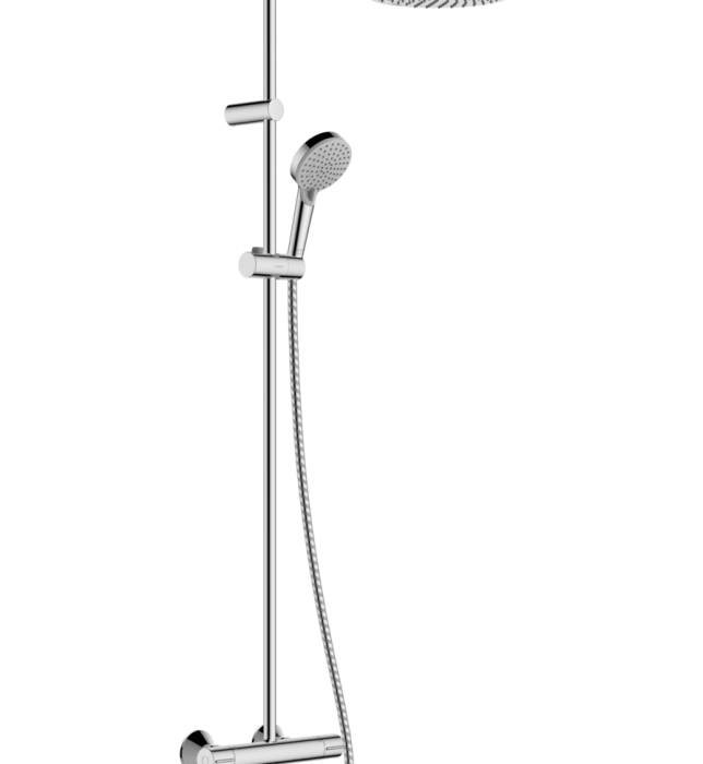 Душевая система с термостатом Vernis Blend Hansgrohe, хром арт. 26089000