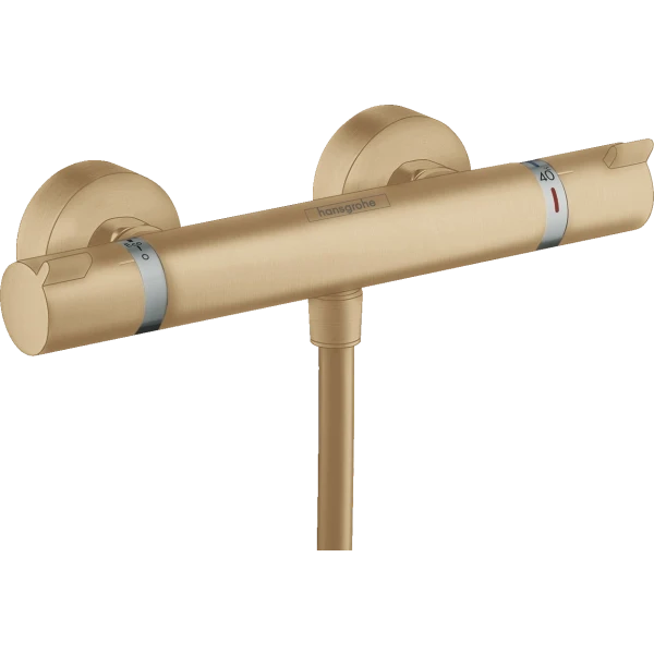 Смеситель для душа с термостатом, Hansgrohe Ecostat Comfort, бронза арт. 13116140