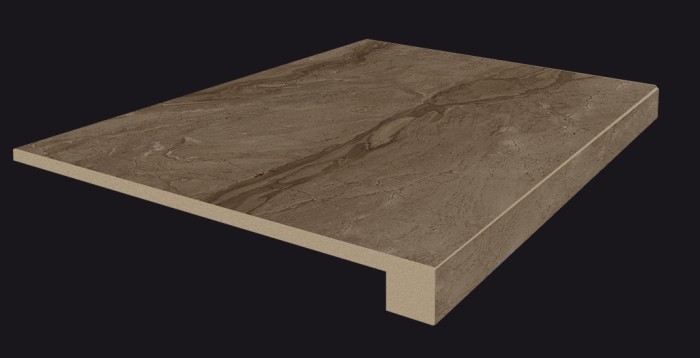 Ступень венеция коричневый фронтальная 33x45 Coliseum Gres Venezia арт. 620070000967