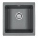 Мойка для кухни гранит 445х460 Paulmark GERA 50, графит - PM104546-DG