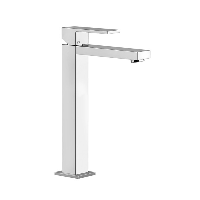 Смеситель для раковины с высоким изливом 128мм, Gessi Rettangolo, хром арт. 11922#031