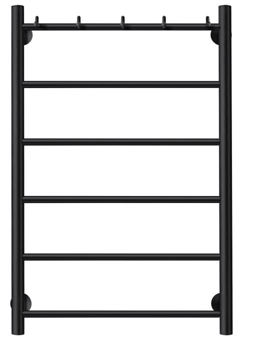 Полотенцесушитель электрический 80x60 Триада 1 К (черный матовый) Secado арт. 4673739242162