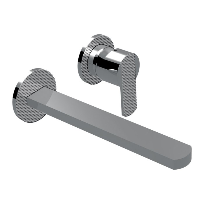 Внешняя часть для смесителя для раковины настенного монтажа, без донного клапана, излив 200 мм., Giulini Surf deluxe, хром арт. 5820DL-EP