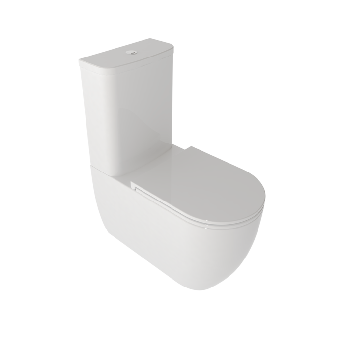 Чаша напольного унитаза белый глянцевый, GSG Ceramic Design Like, LKMBL000P