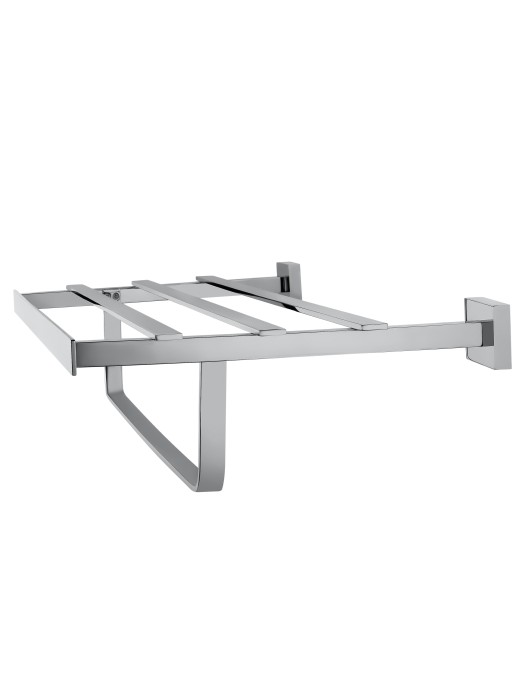 Полотенцедержатель с полкой, Wonzon & Woghand Flat, WW-9781 цвет: хром