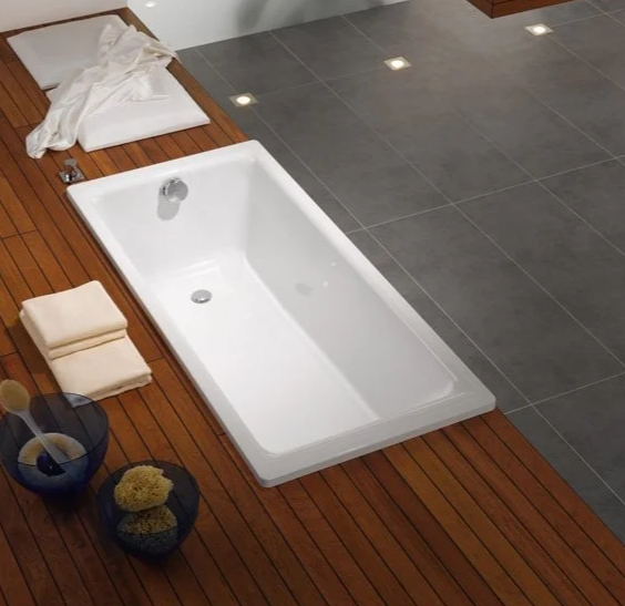 Стальная ванна Kaldewei Saniform Plus 372-1 160 х 75 см, цвет белый арт. 112500010001