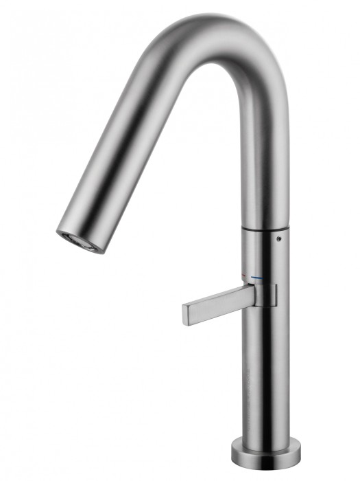 Смеситель для раковины высокий, Wonzon &amp; Woghand, WW-6068-BS цвет: никель