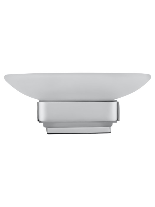 Мыльница с держателем, Wonzon & Woghand Flat, WW-9722 цвет: хром