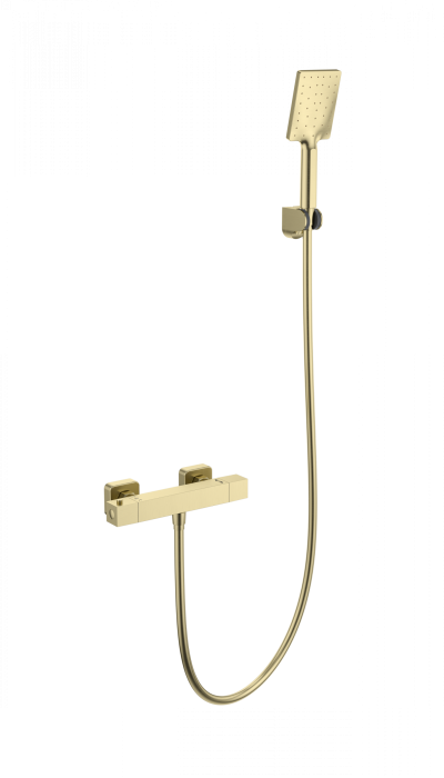 Смеситель для душа с термостатом, Wonzon &amp; Woghand Stay, WW-B2062-A-BG цвет: золото