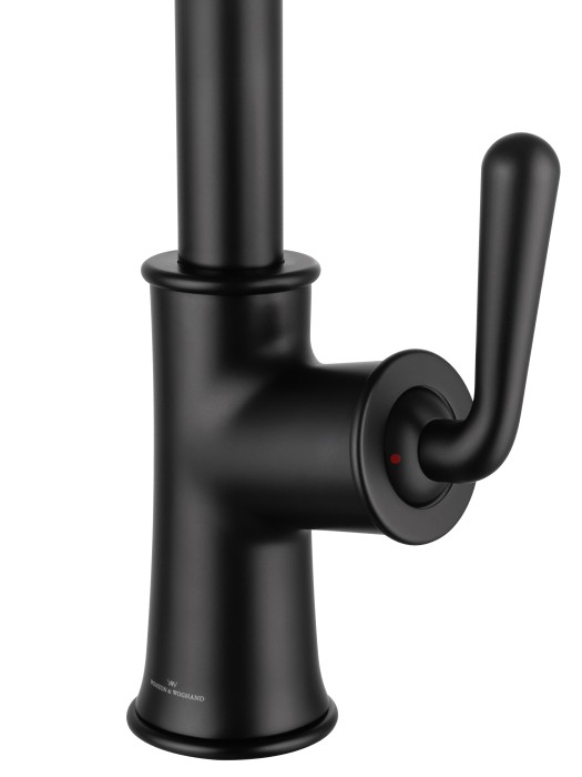 Смеситель для кухни с выдвижным изливом, Wonzon & Woghand, WW-88439008A-MB цвет: черный