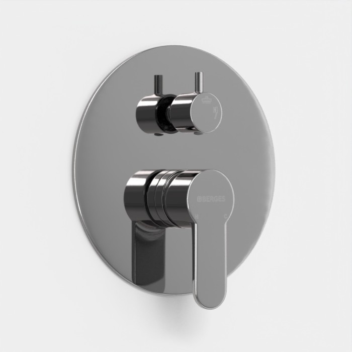 Душевой комплект BERGES Ventas, хром арт. 073003