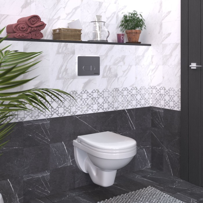 Унитаз BERGES GAMMA, сиденье дюропласт Gamma SO, арт. 081105