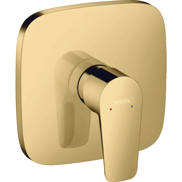 Смеситель для душа скрытого монтажа, Hansgrohe Talis E, золото арт. 71765990