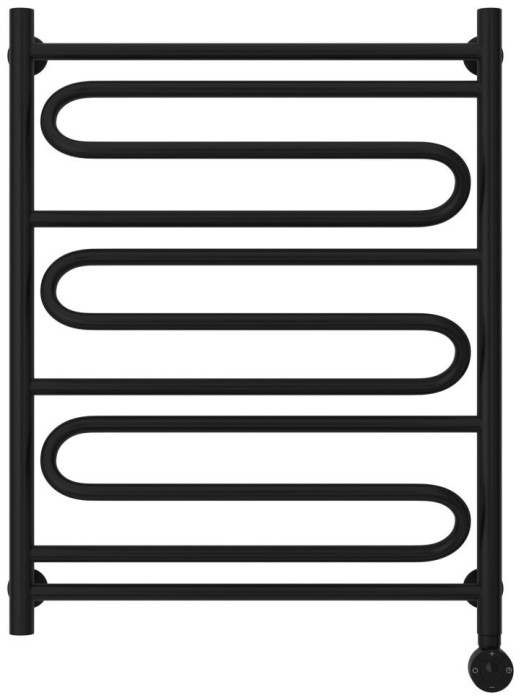 Стилье Электрический полотенцесушитель 800x500, Формат 22, 31522-8060 цвет: матовый чёрный