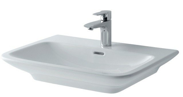 Раковина 65х45 см, накладная, MH TOTO, LW10034G цвет: белый