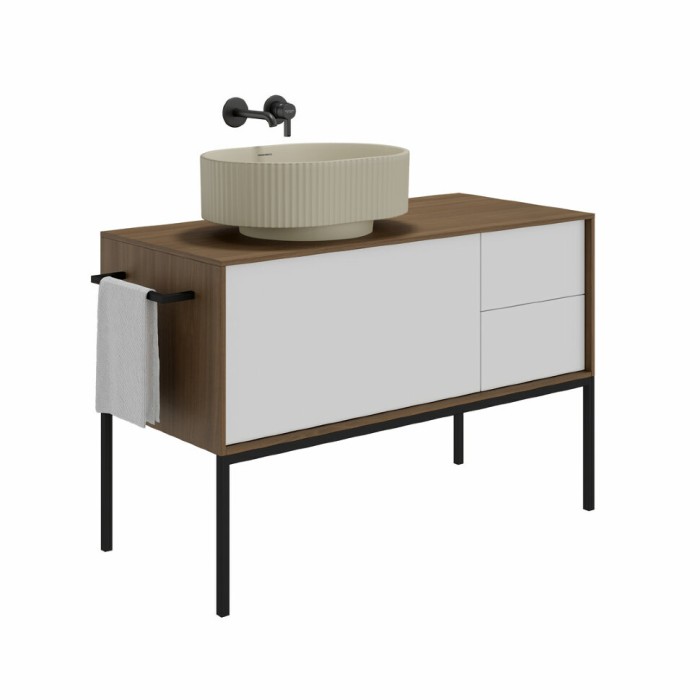 Раковина накладная 50x36,6см, Vento Kerama Marazzi, бежевый - VE.wb.50\SAN