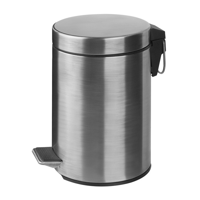 Мусорная корзина с педалью, 3 л., Giulini, черный матовый арт. RGP0003NO