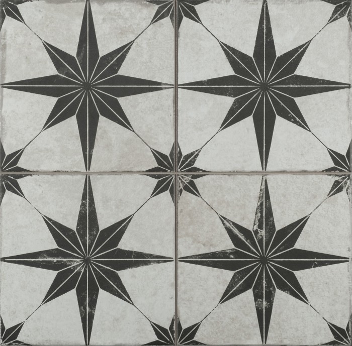 Плитка scintilla black pre-cut 45x45 Etili Seramic Patchwork арт. ETI0007