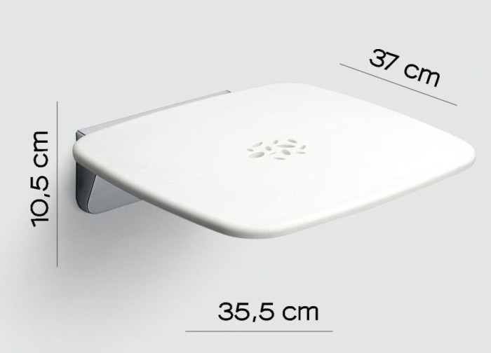 Откидное сиденье Gedy, 6083(23) цвет: хром