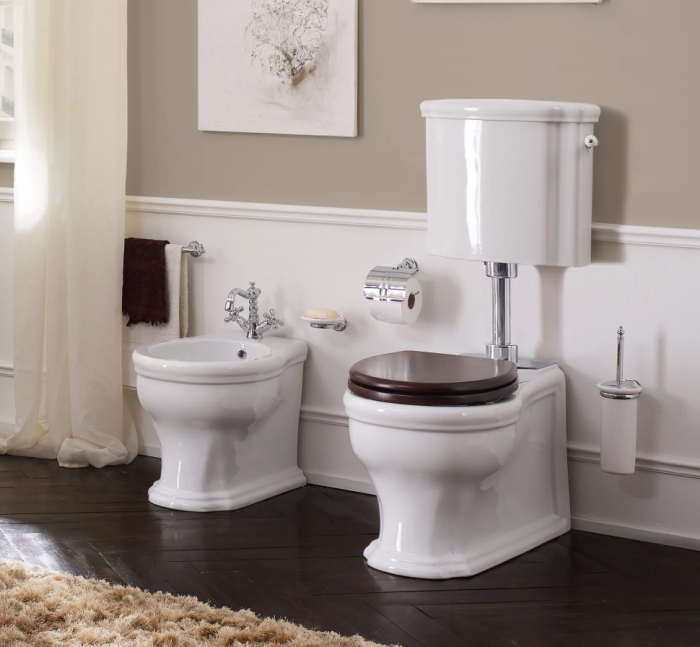 Унитаз-моноблок, цвет белый, Scarabeo CASTELLANA - 5308