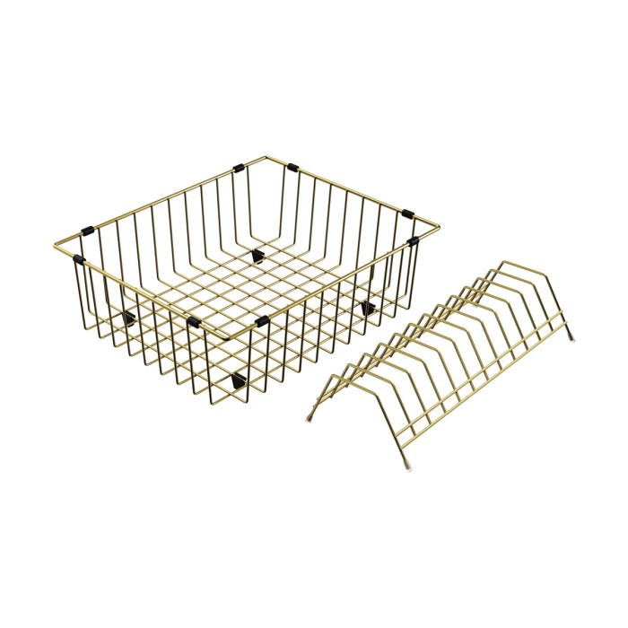 Корзина для сушки Omoikiri CO-03-LG, 4999014 цвет: золото