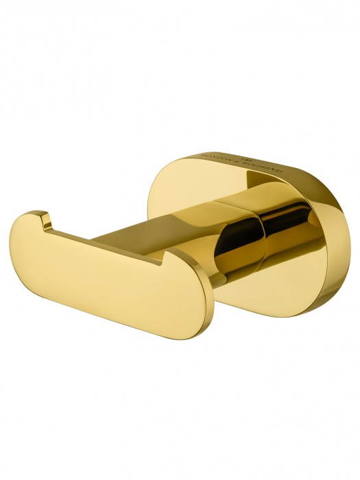 Двойной крючок для ванной, Wonzon &amp; Woghand First, WW-8425-LG цвет: золото