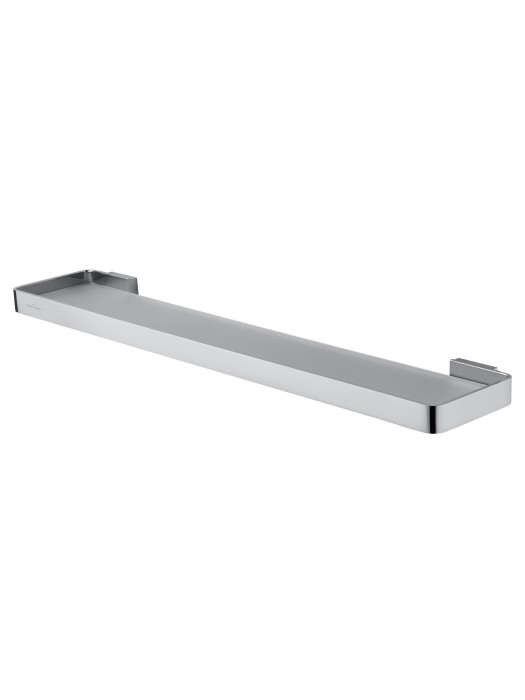 Стеклянная полка для ванной, Wonzon &amp; Woghand Lotte, WW-8327A цвет: хром