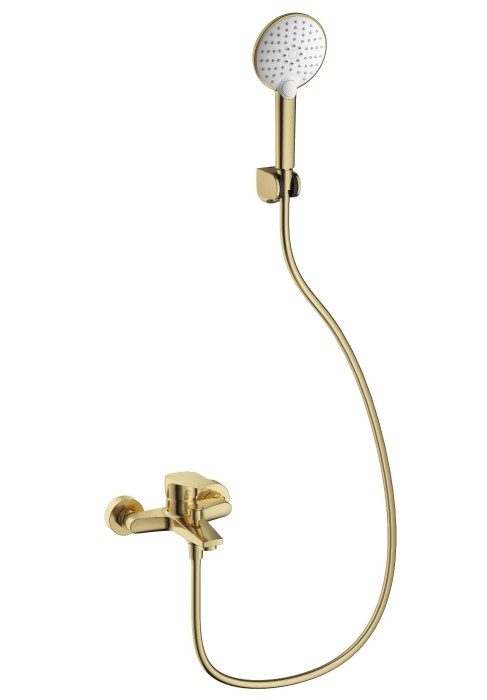 Смеситель для ванны с душем, Wonzon &amp; Woghand, WW-A30891-BG цвет: золото