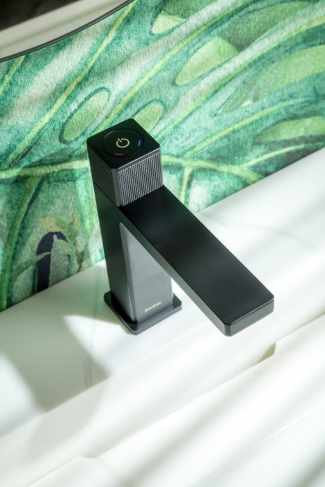 Смеситель автоматический для раковины black, Boheme Quad - 159-B