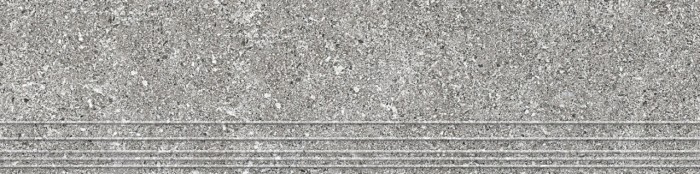 Ступень серая матовая 30x120 PROGRES CERAMICA Sanar арт. NR0372